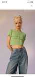 vand top H&M verde