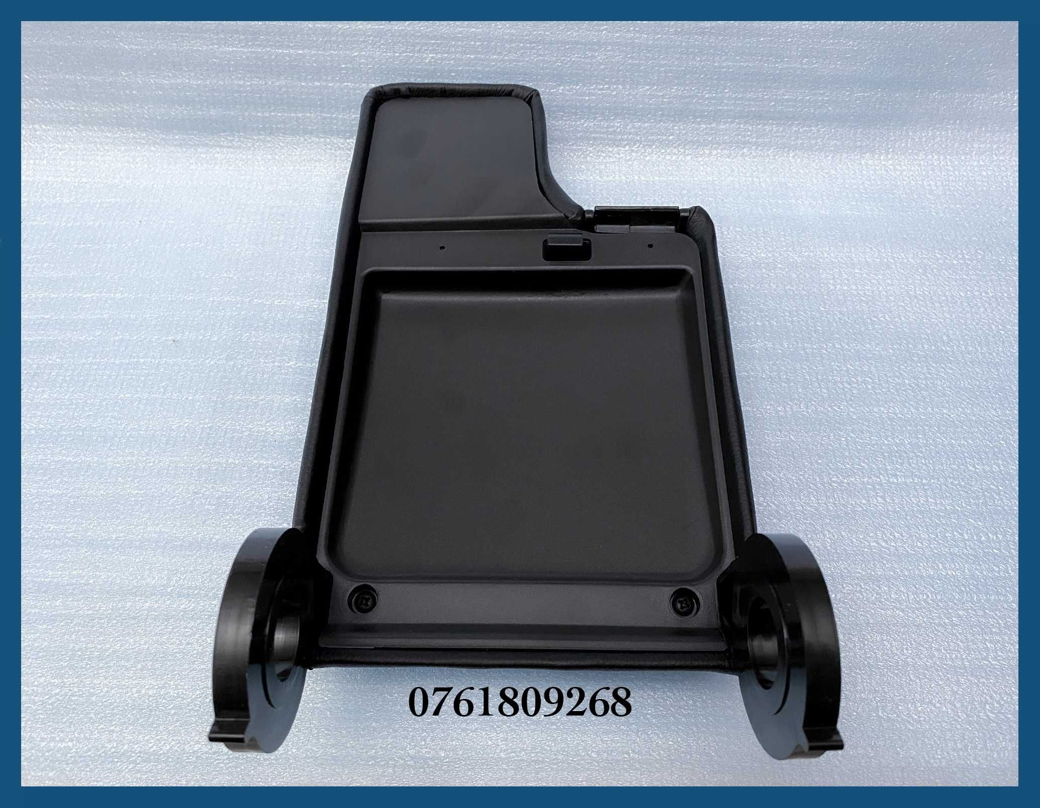 Capac piele cotiera pentru BMW seria 3 E46 (1998-2005) - negru