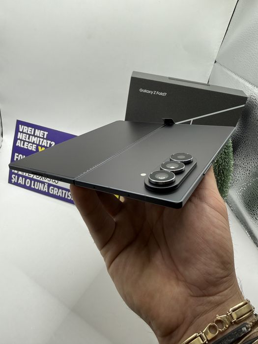 Samsung Z Fold 7 256 gb Jet black Nou doar desigilat