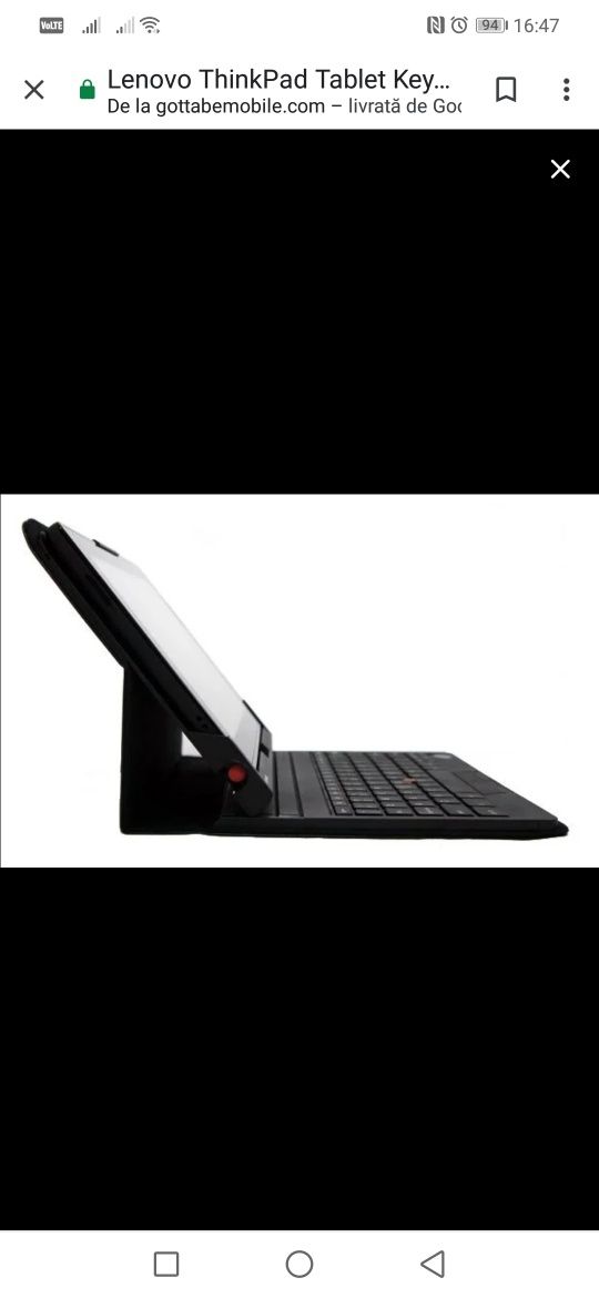 Thinkpad tablet keyboard tastatură