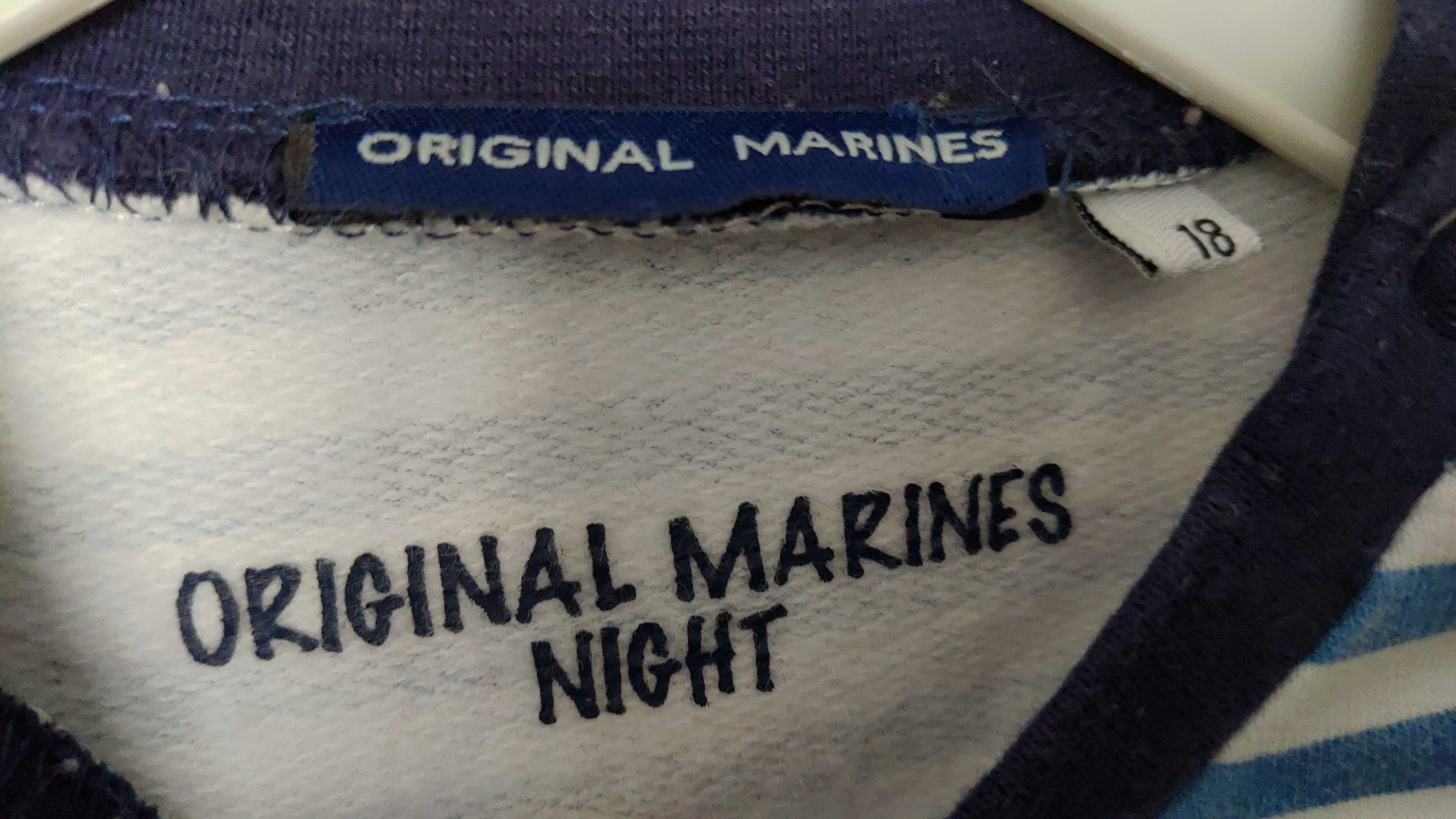 Pijama original marines marime 12- 18 luni 80-86