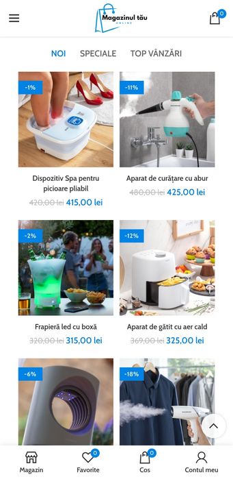 Vand magazin online la cheie