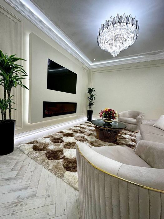 Продается 3х ком квартира, ЖК Oq Saroy, ор-р: Паркентский/Макро, 100м²