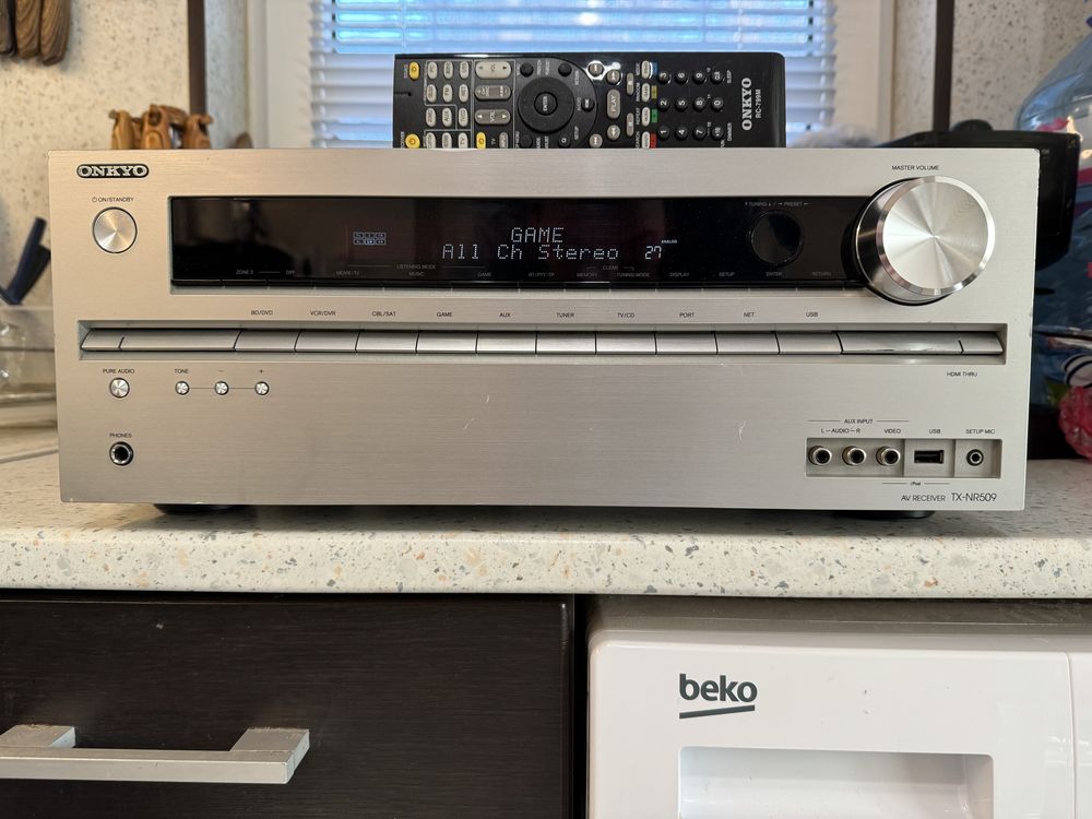 Onkyo TX-NR509 resiver Дистанционно