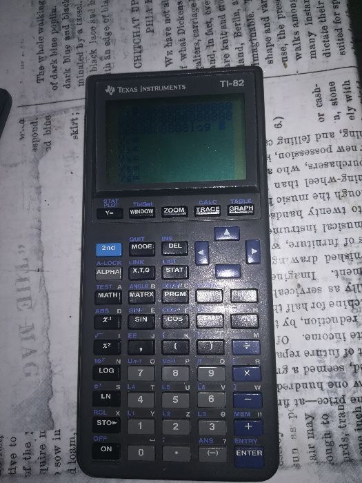 Calculator stiintific cu functii grafice Texas Instruments TI 82 STATS