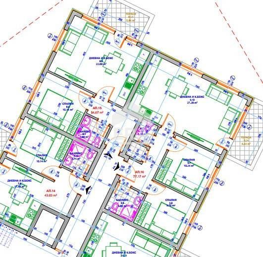 Продава се Многостаен апартамент в Варна, Виница - 149 кв.м за 1543 €/кв.м - Снимка #9