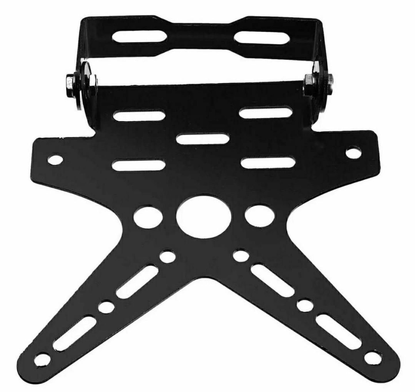 Suport număr reglabil rabatabil metalic moto ATV scuter