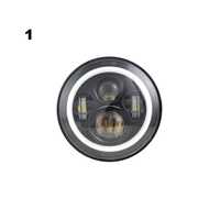 Far LED angel eyes lupa 7inch Nissan Patrol Y60 Pahero Toyota Suzuki