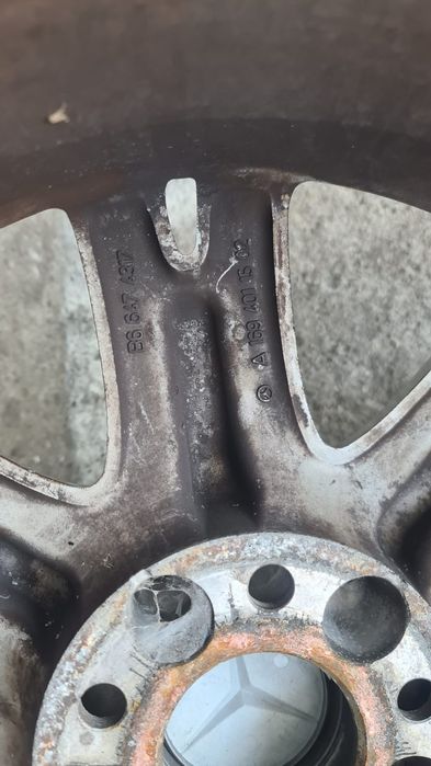 Jante aluminiu Mercedes 17 toli ET 49 7 J 5 x 112