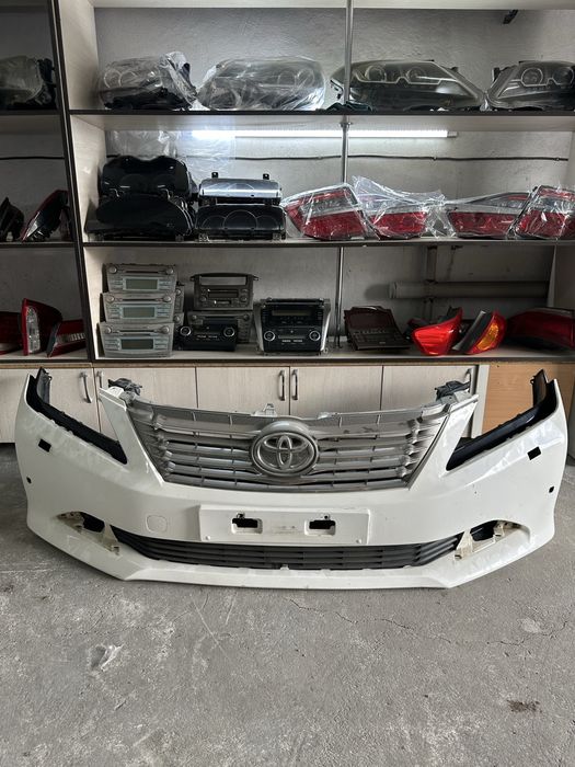 Передние и задние бампера Тойота Камри 50-55 ориг и дубликат
