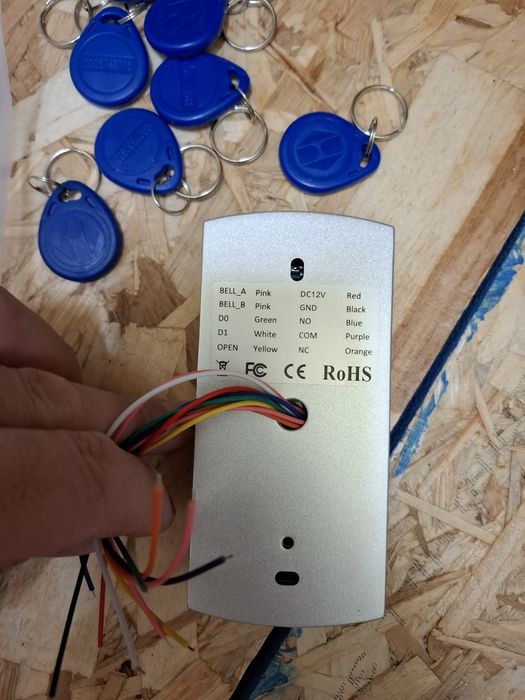 Tastatura metalica control acces