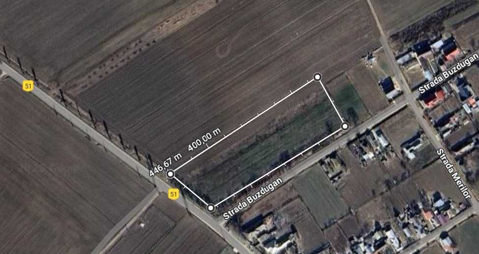 Teren intravilan de vanzare 8795 mp Cordun Simionesti 20 €/MP