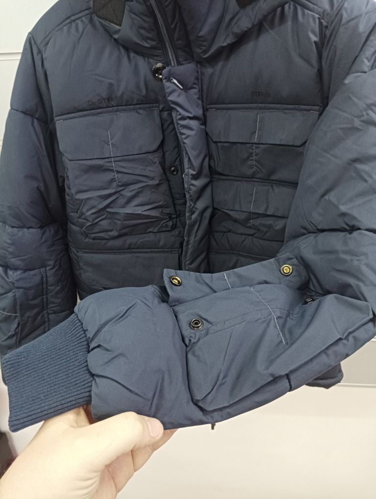 Оригинално зимно яке G-Star Raw Field S , M ново мъжко карго replay