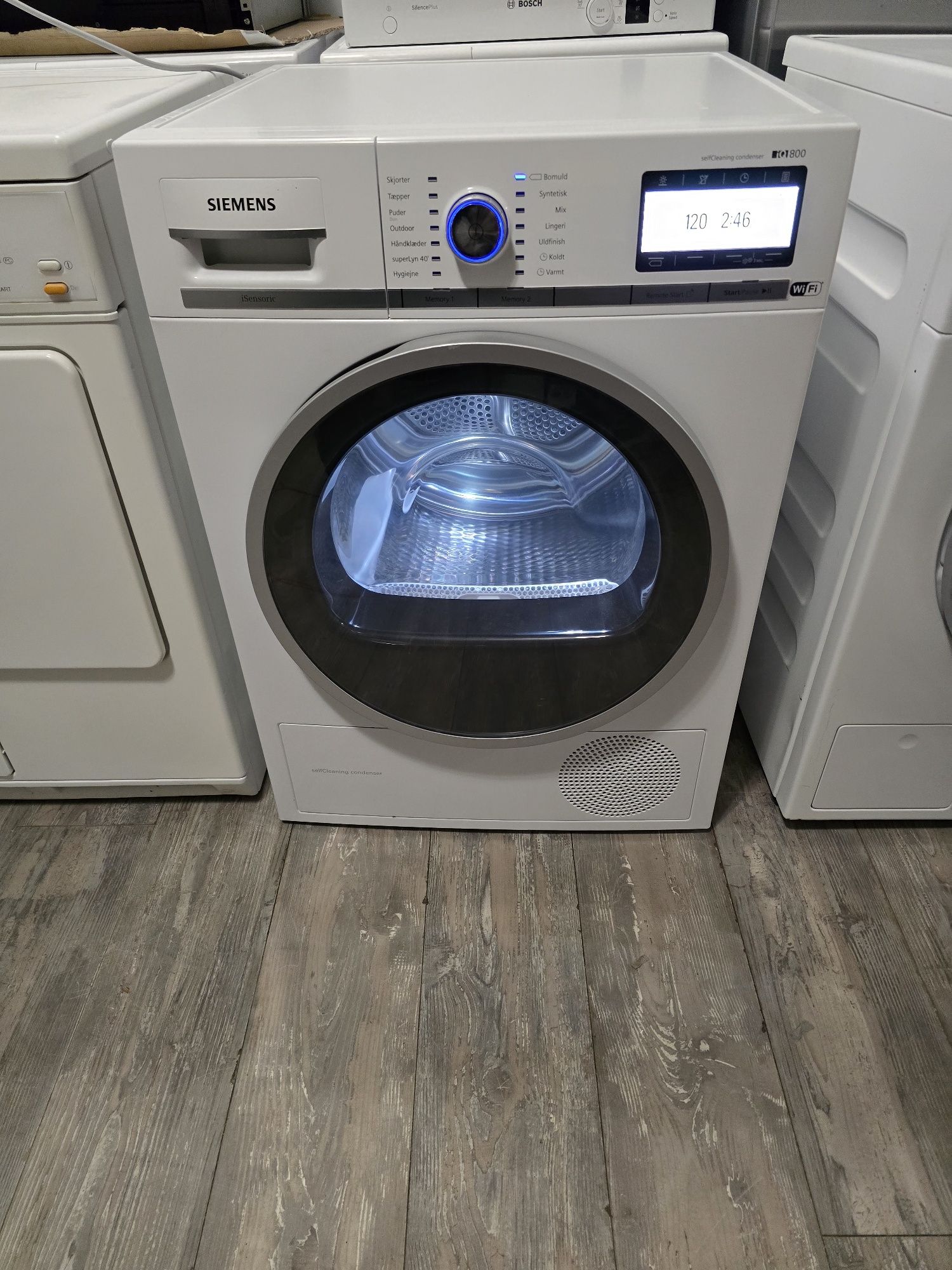 Сушилня Siemens iq800 wi-fi