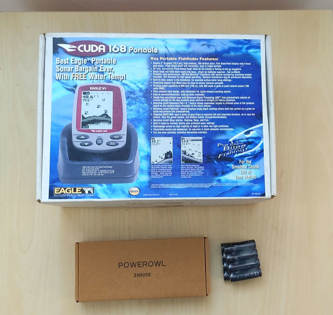 Сонар 200 khz  CUDA 168 portable