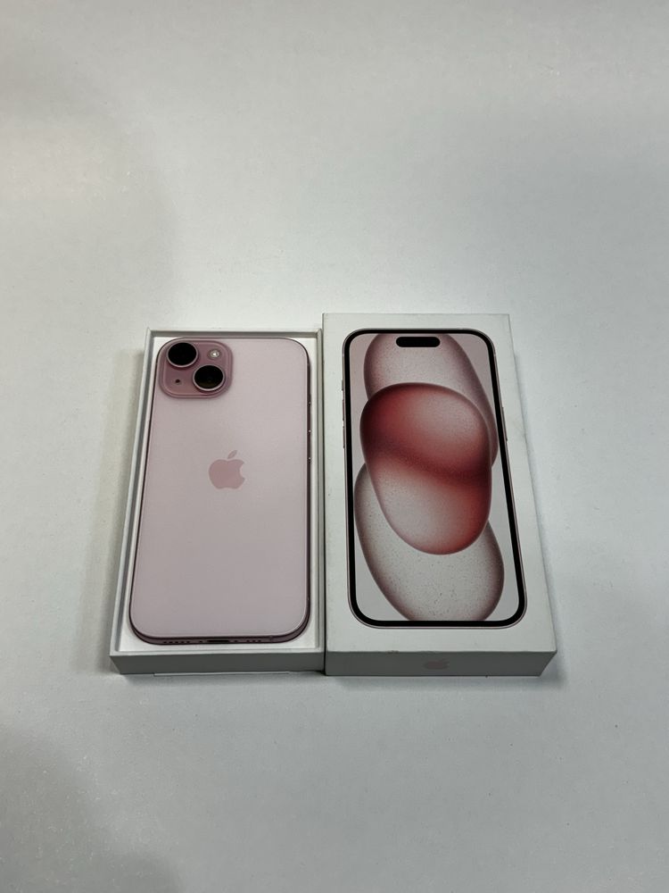 Iphone 15 - Pink - 128GB - 100% - Neverlocked