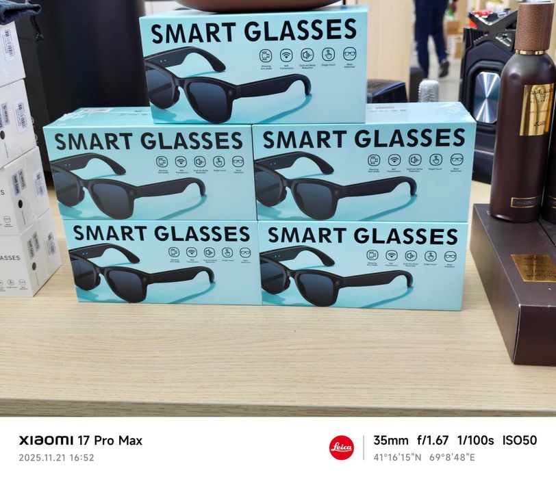 Meta Ai ko'zoynak Lux 1:1 video 4k bor ,mudatli to'lov mavjud