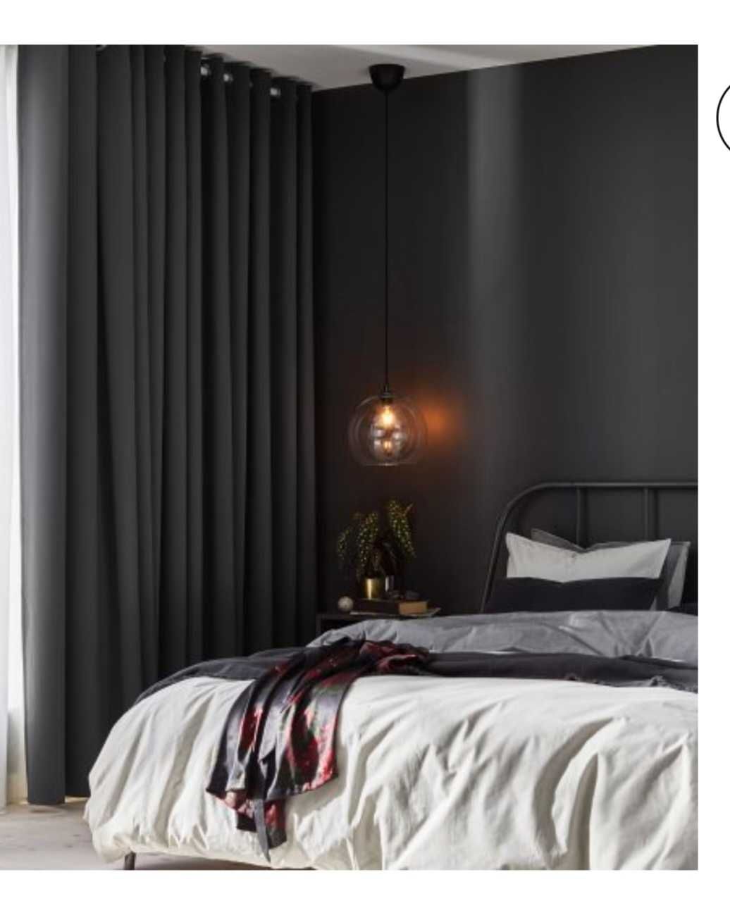 Комплект Чисто Нови Луксозни Завеси HILLEBORG IKEA 2 бр.