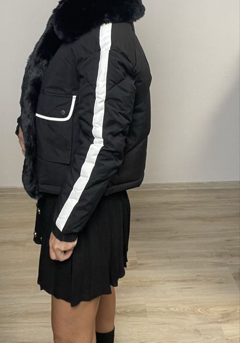 Geaca cu blana detasabila