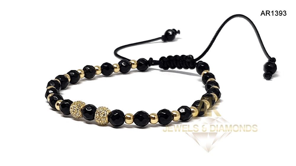 Bratara Aur 14 K model nou unisex ARJEWELS(AR1393)