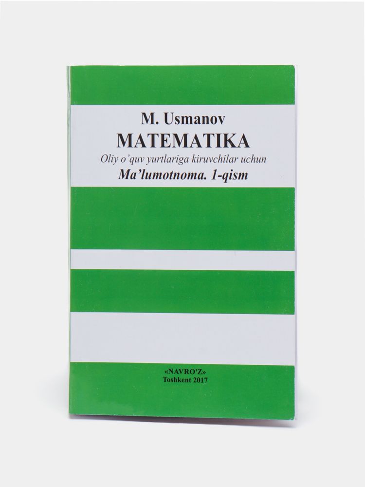 Usmonov matematika ma’lumotnoma