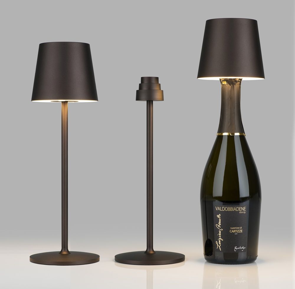 Lampa pentru sticla de vin/șampanie - reincarcabila