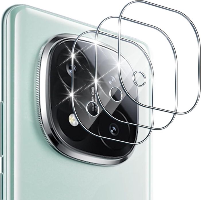 Стъклен протектор за камера за xiaomi redmi note 14 pro+ plus 5g