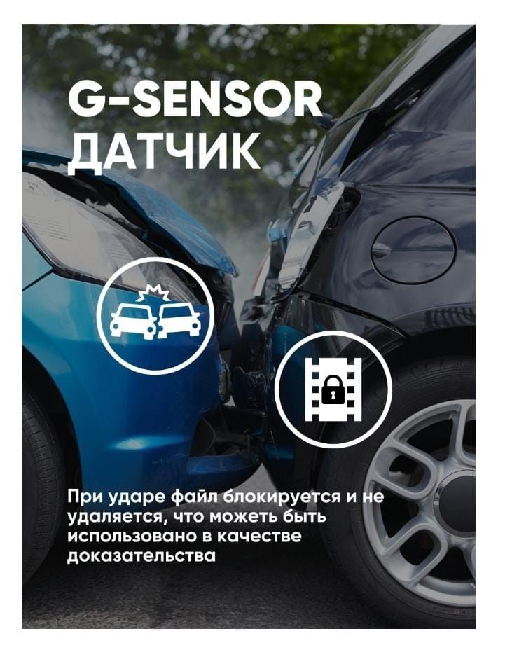 Видеорегистратор задний и передний камера Black Box 2K+gps+WiFi 
+Micr