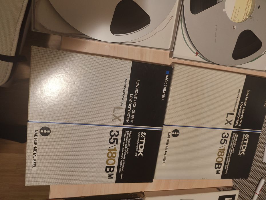 2 buc. benzi 26" Tdk ,banda foarte ok reinregistrari