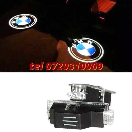 Led Logo Holograma Portiere Bmw 2 Buc