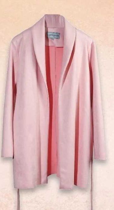 Jachetă Legenda Jackets, roz, catifelată, nouă