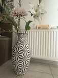 Vază decorativă ceramică Vietnam, 52 cm, Mobexpert