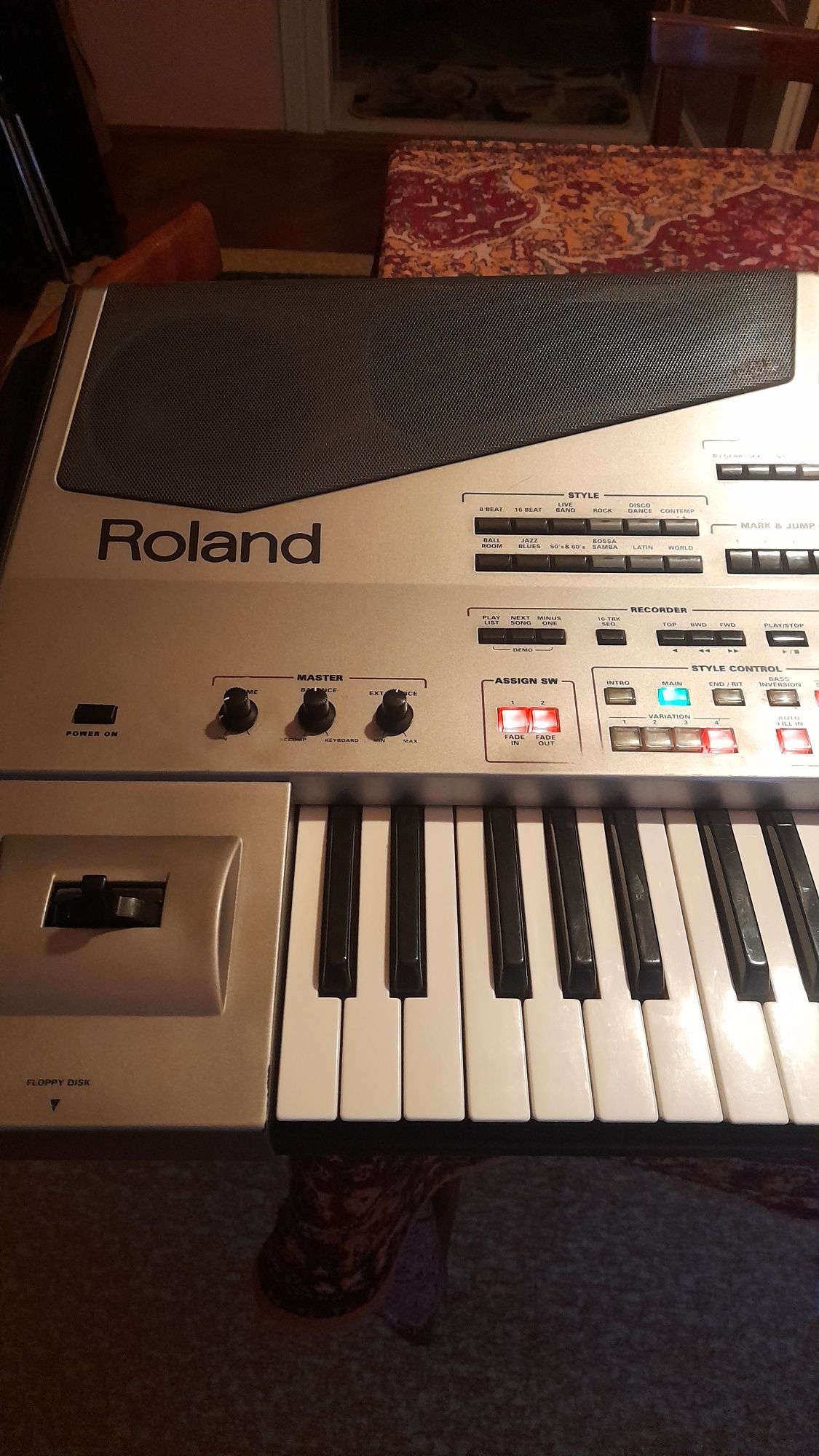 Vand orga Roland E-80