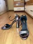 Sandale elegante cu toc gros si comod marime 36