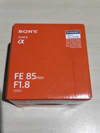 Sony FE 85mm F1.8 Obiectiv Foto Mirrorless Montura Sony E