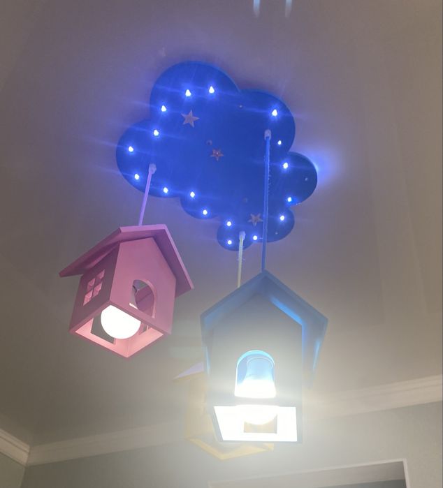 Люстра” Волшебные домики”