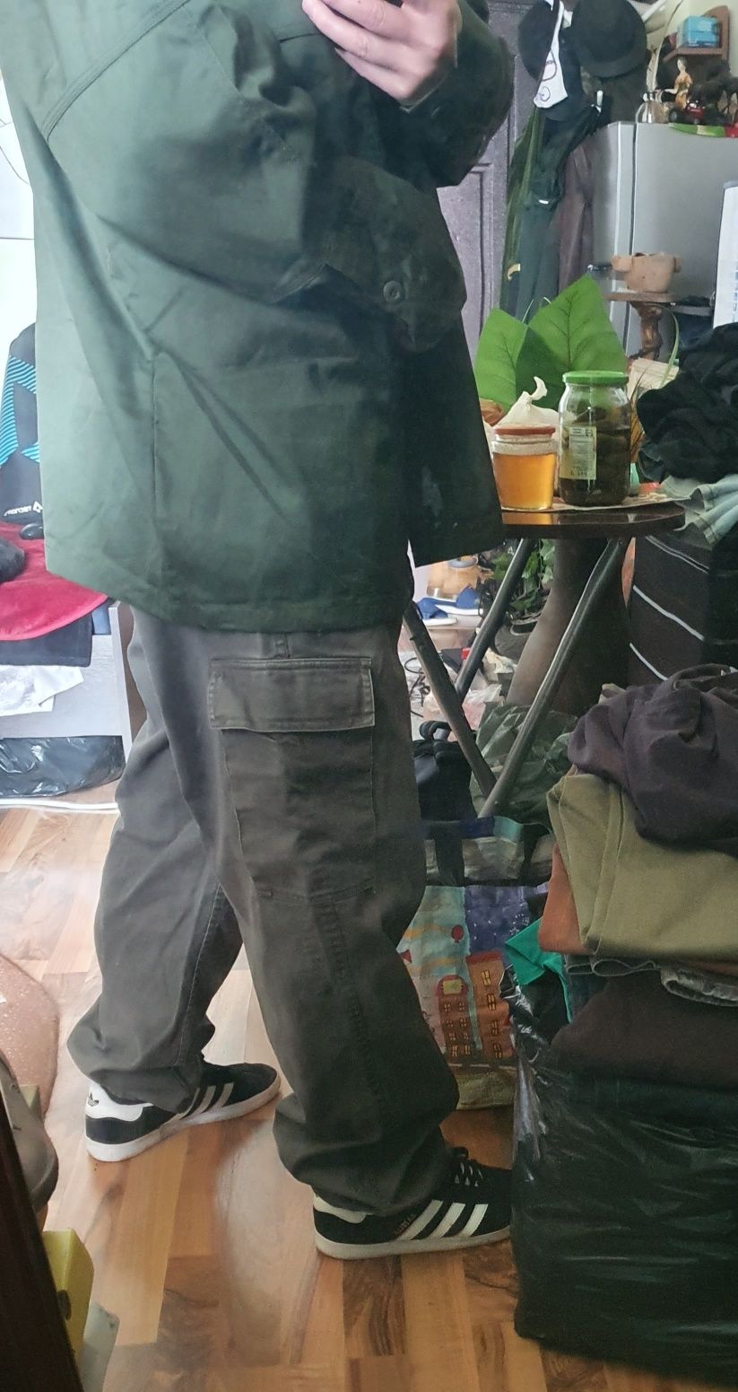 Pantaloni cargo Dicks army 100% bumbac L/XL(96 circumferinta)
