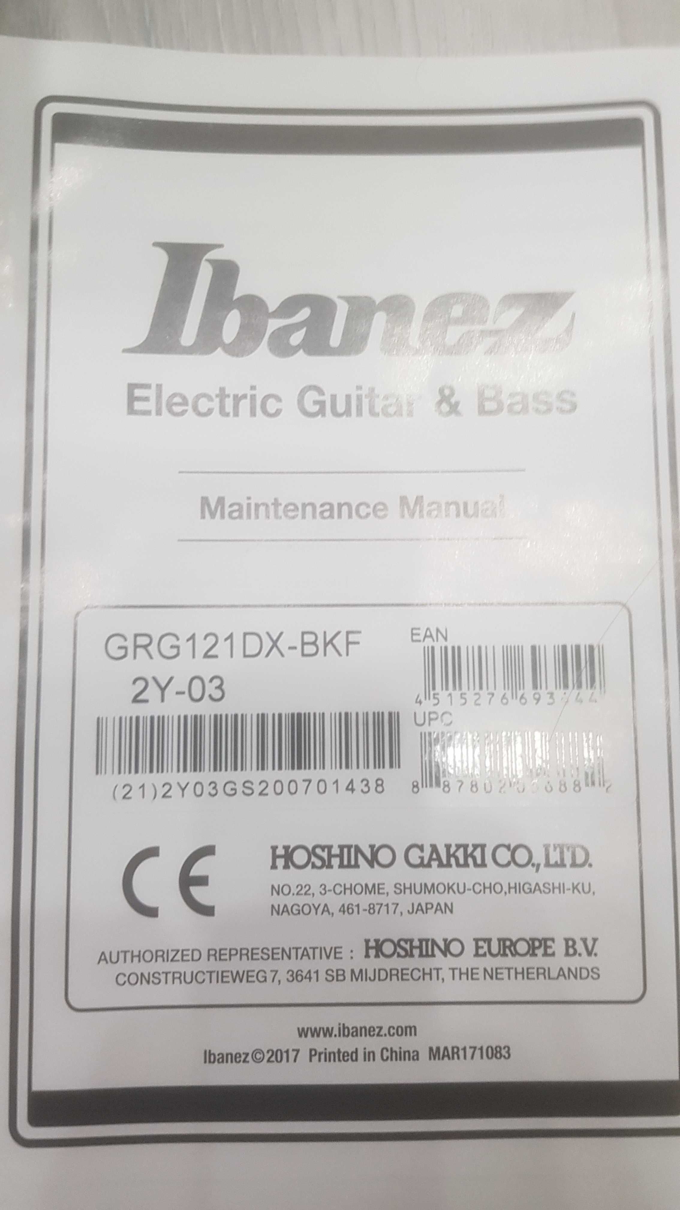 Ibanez grg131dx+boss katana mini set