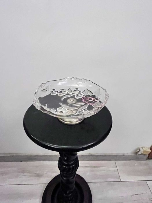 Set doua fructiere centre de masa cristal BOHEMIA bibelouri bibelou