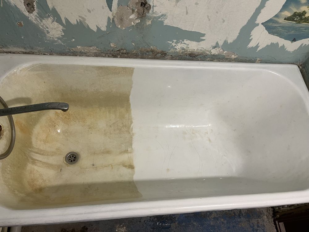 Реставрация ванн Наливным акрилом