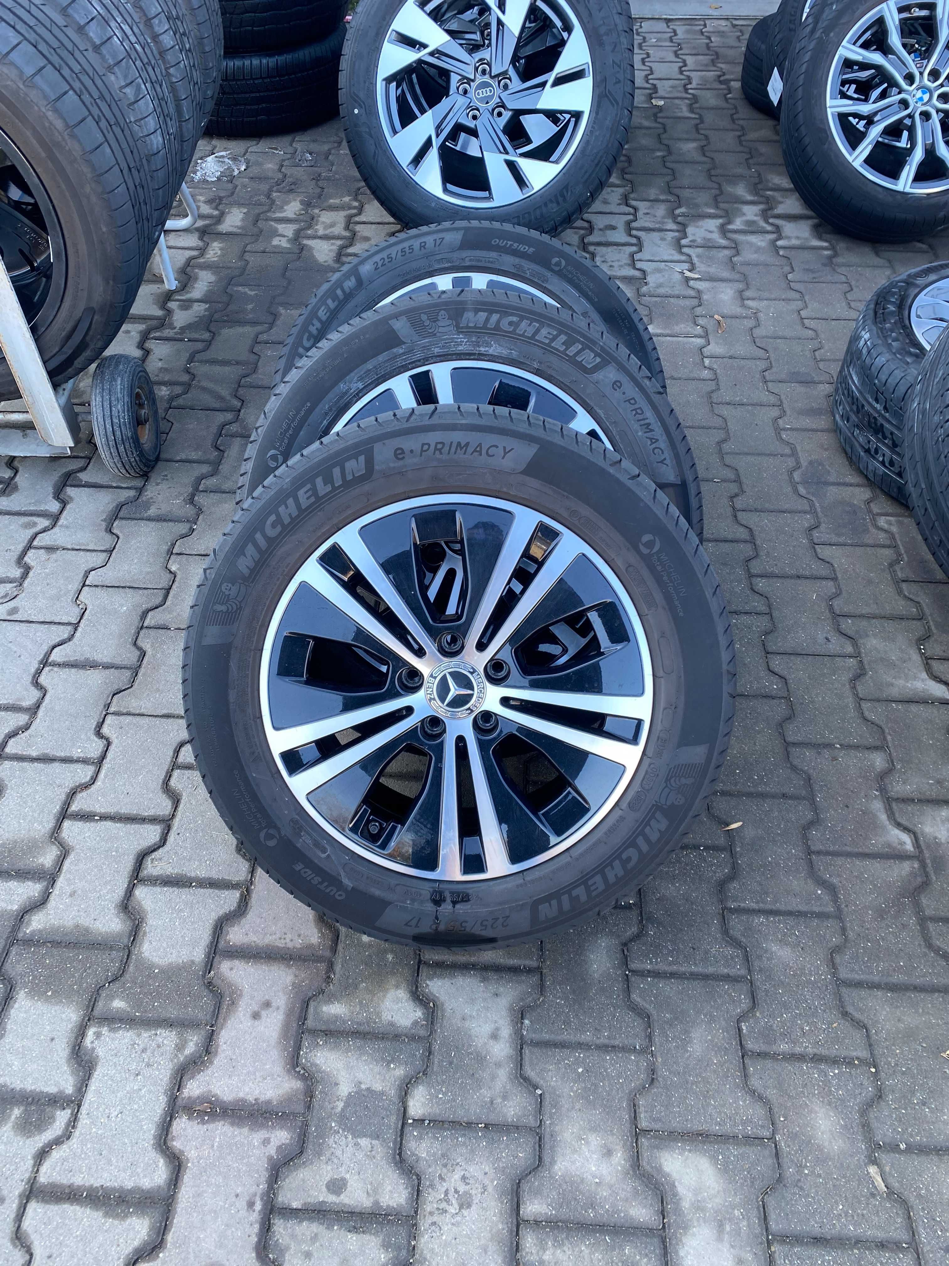 Jante Mercedes E Class W213 W212 Anvelope Vara Michelin 225 55 17