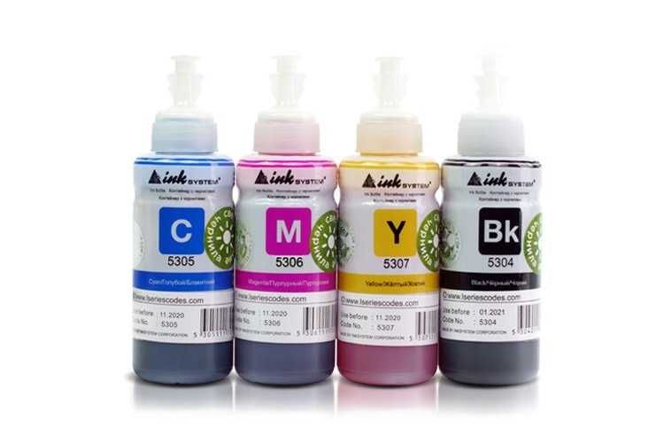 -15% на светостойкие чернила для Epson L-серии 100мл