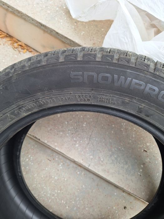 Set 4 anvelope Nokian Snowproof P 235/55 R18 – ca noi, DOT 2023