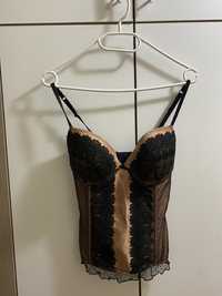 corset-dama Lingerie(C&A),marimea 95B(Italia/F),80B(D/Aus/Rus),negru
