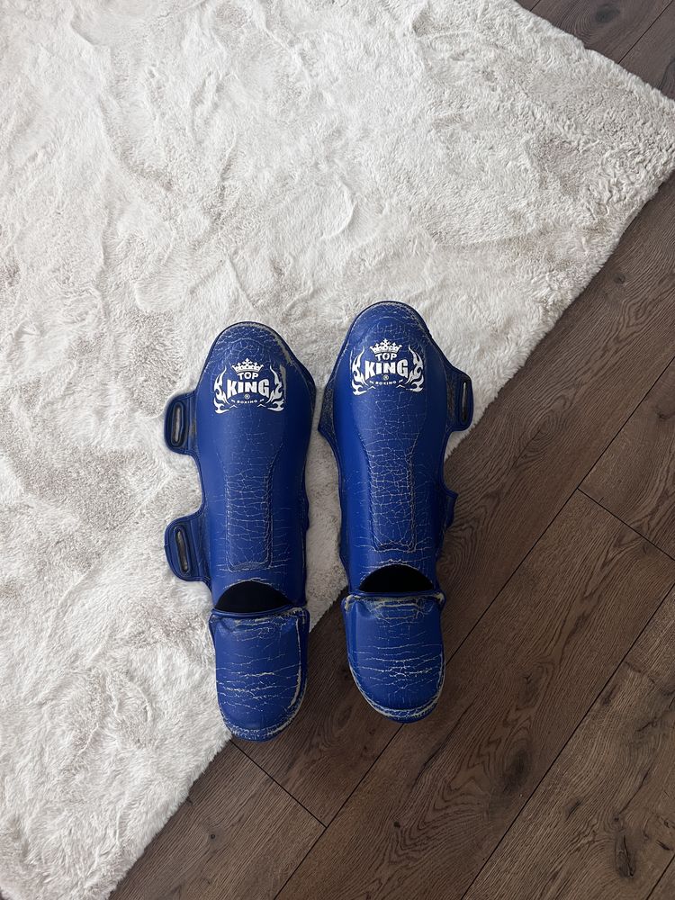 Tibiere Top King – Mărimea L – Piele Naturală – Protecție Profesională