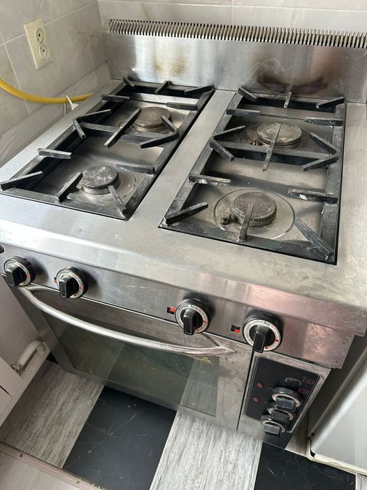 Плита газ духовка бу