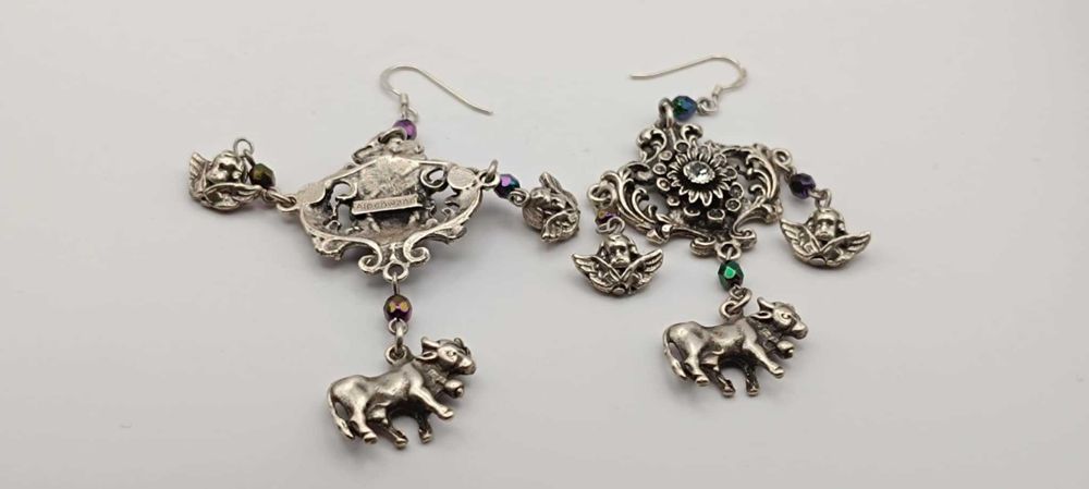 Cercei superbi argint 925 masivi.