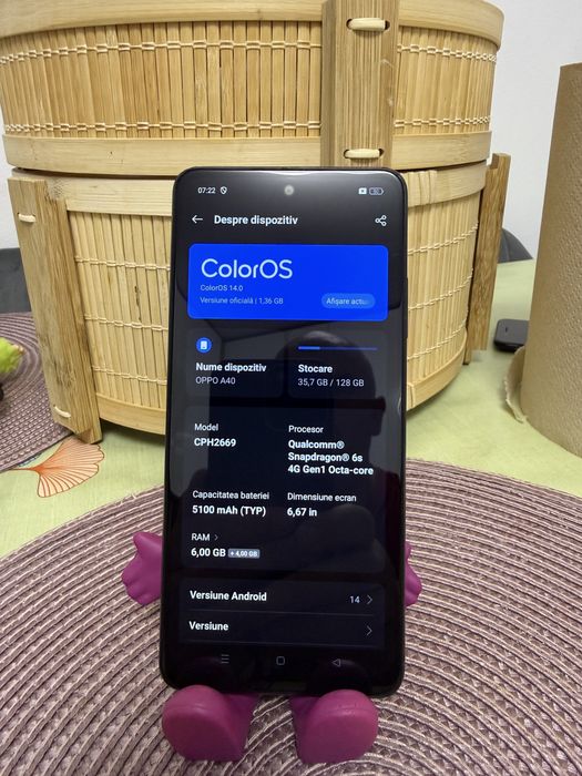 Oppo A40 128gb nu fac schimb
