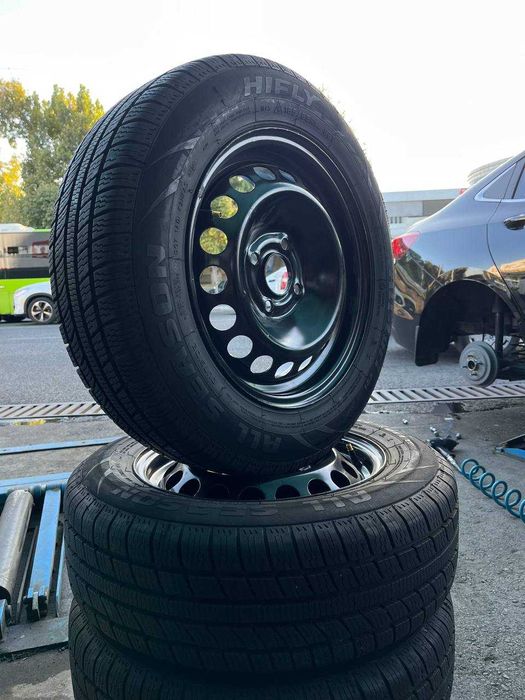 Yangi Shtampovka 14R 4/100 diska Hifly 185/65R14