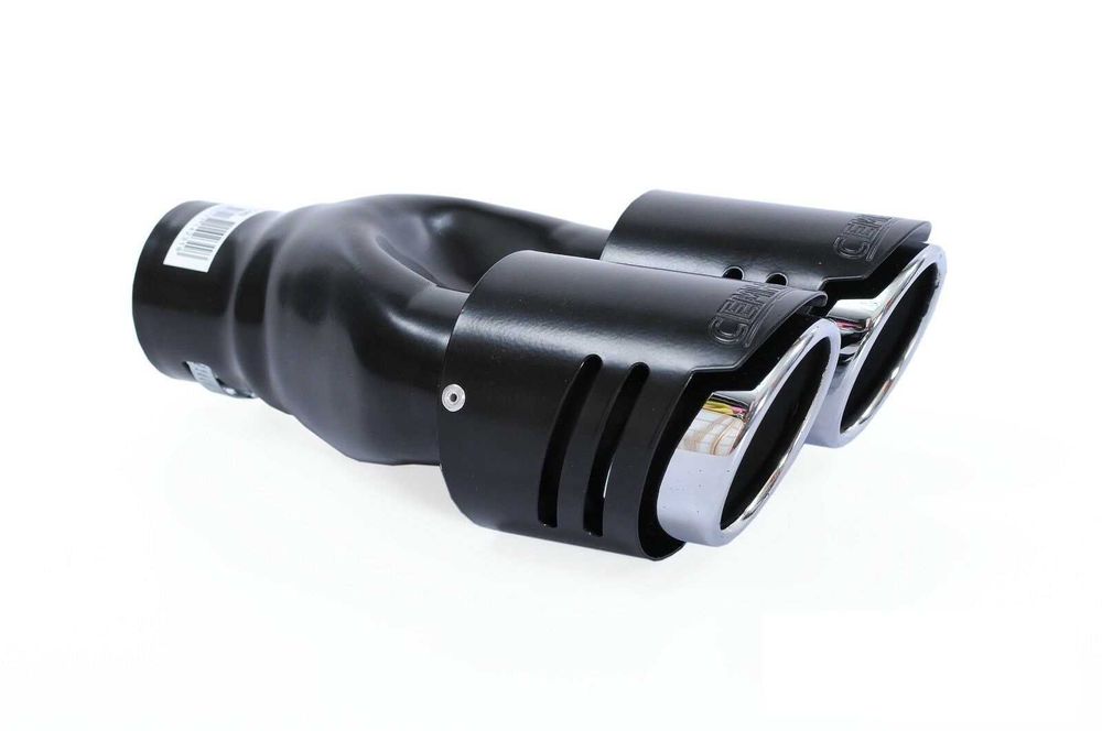 Универсален накрайник за ауспух на автомобил хромиран нов